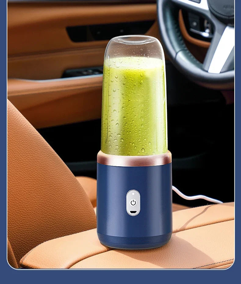 Portable Juicer Cup – 6 Blade USB Blender