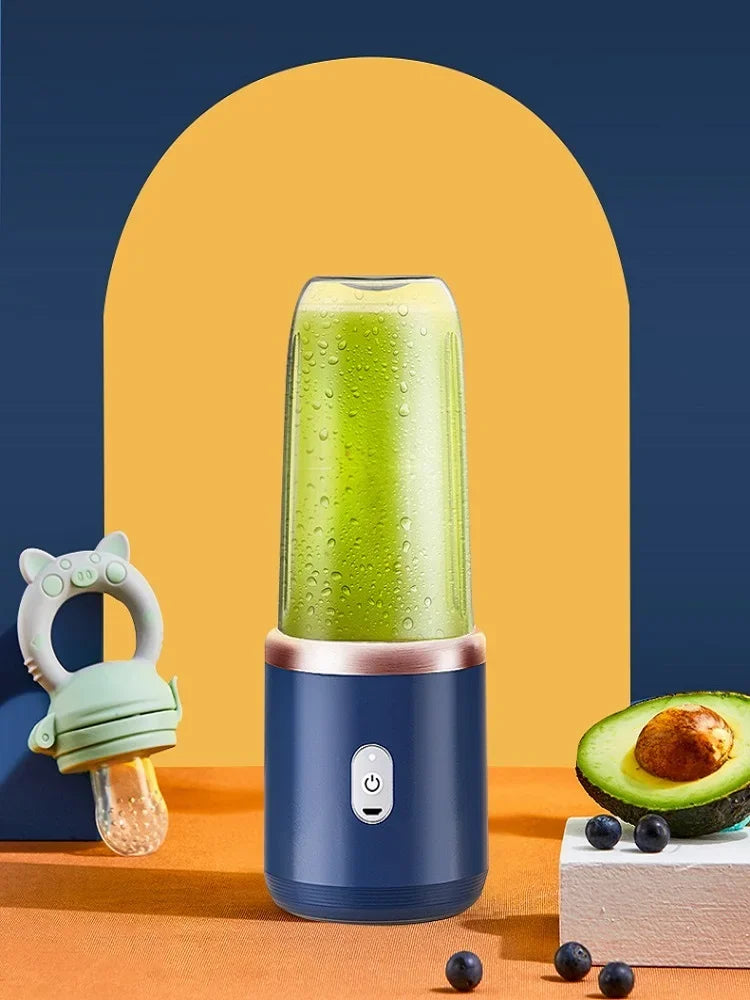 Portable Juicer Cup – 6 Blade USB Blender