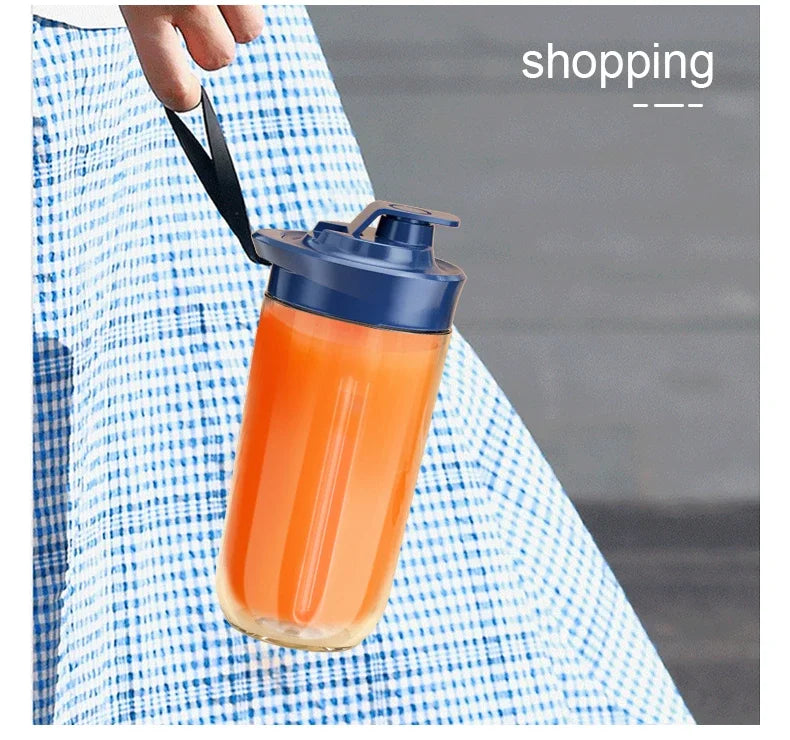 Portable Juicer Cup – 6 Blade USB Blender