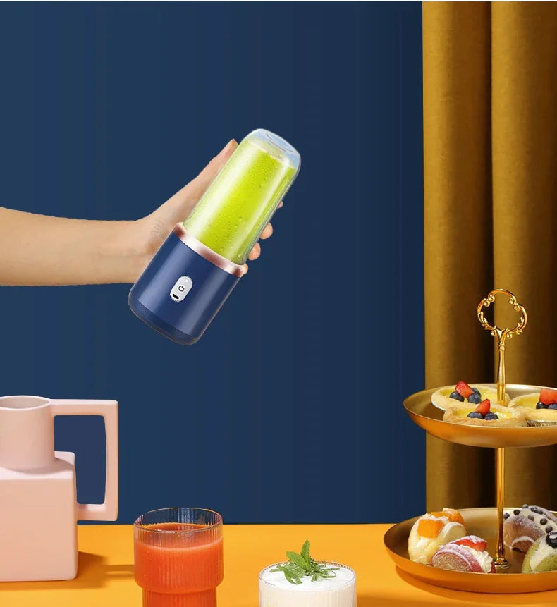 Portable Juicer Cup – 6 Blade USB Blender