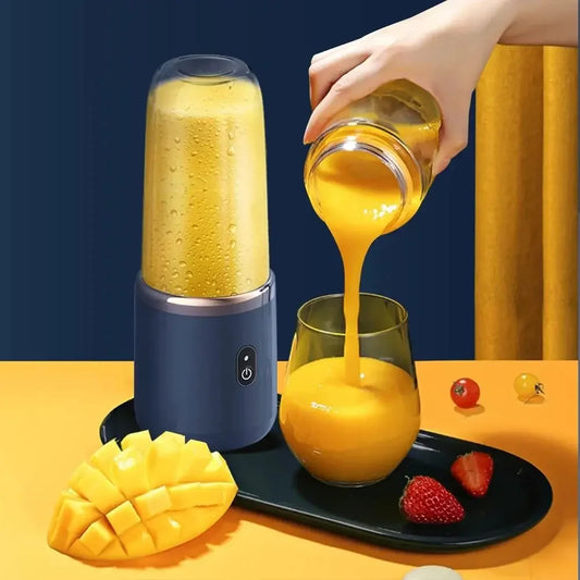 Portable Juicer Cup – 6 Blade USB Blender